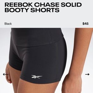 REEBOK CHASE BOOTY SHORT. SMALL!!